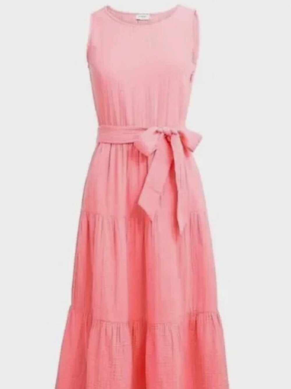 JCrew Factory Gauze Midi Tank Dress